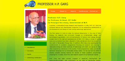 Professor H.P. Garg